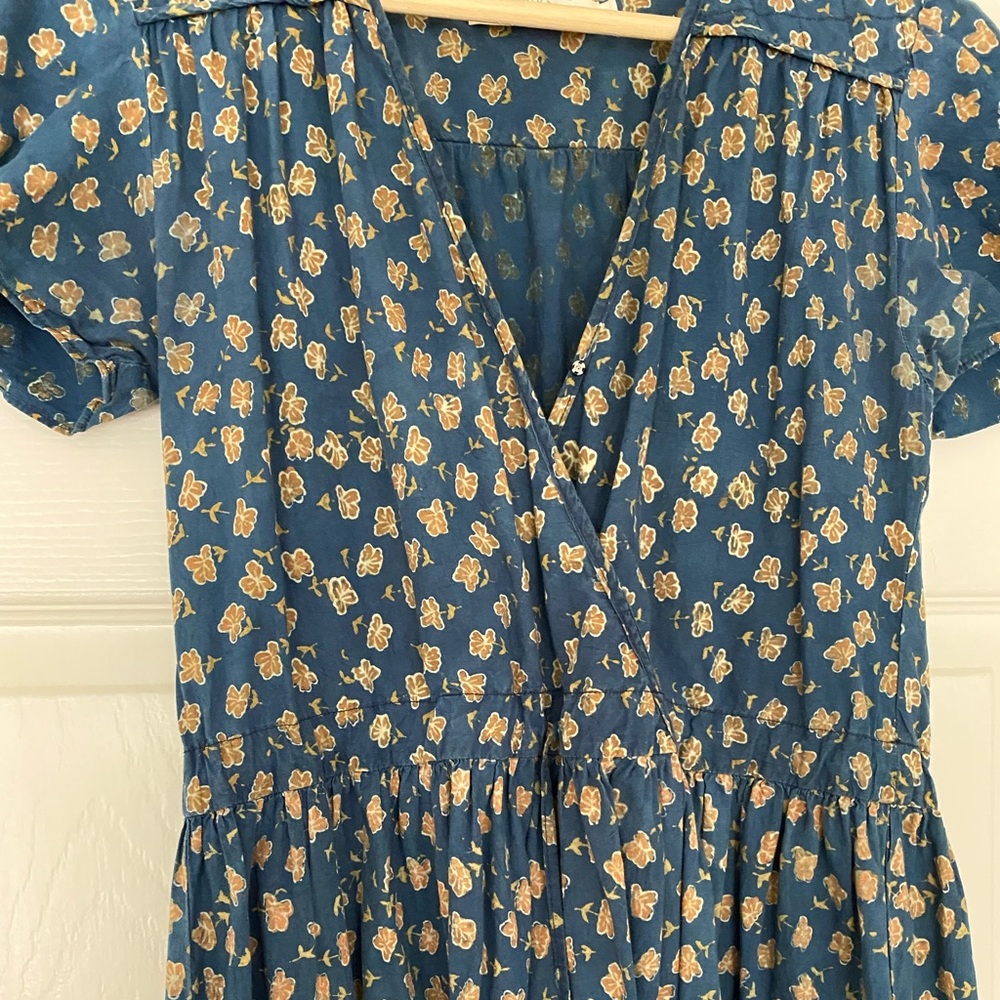 Christy Dawn The Dawn Dress-blue floral